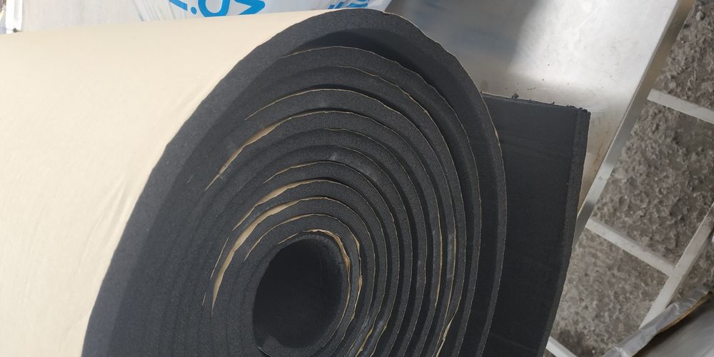 Фольгированный вспененный каучук