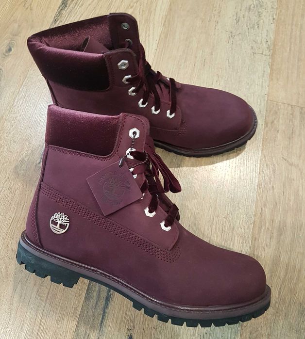 Bocanci dama TIMBERLAND originali culori bleumarin,verde,grena 40/41