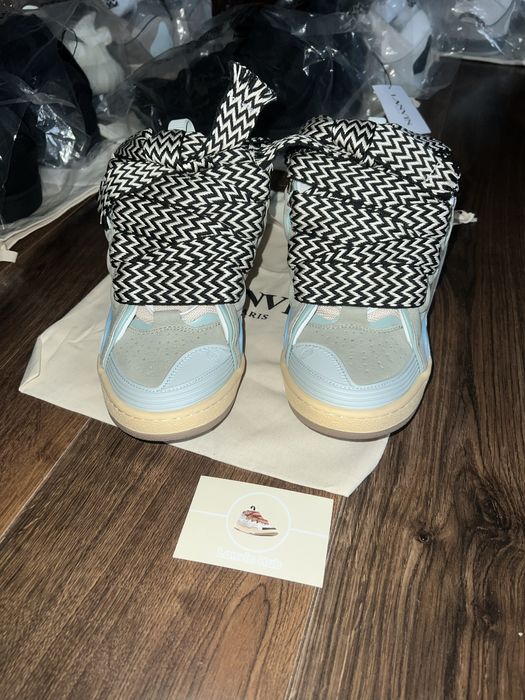 Lanvin Curb Sneaker Ice Blue