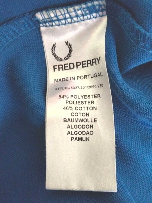 Синьо яке Fred Perry
