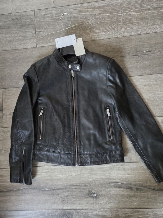 Кожено яке Mango xs