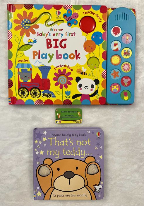 Big Playbook Usborne - carte interactiva cu sunete si clapete pt copii