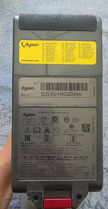 Прахосмукачка Dyson SV17