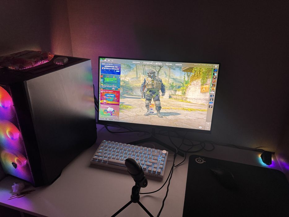 Игровой компьютер на гарантии.
