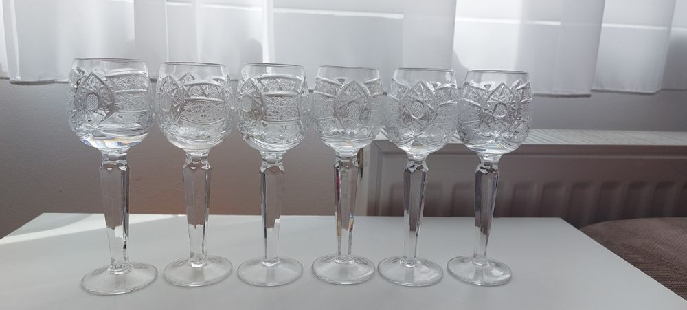 Set pahare de cristal