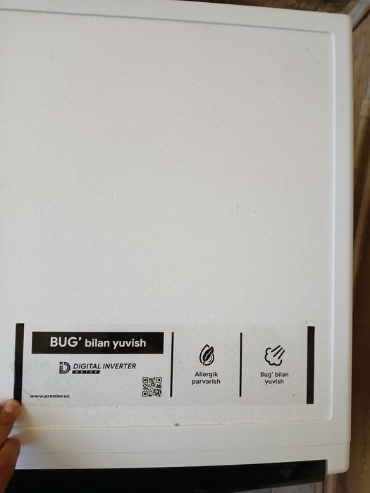 Avtomatik kir yuvish mashinasi Ko'p ishlatilmagan yangi