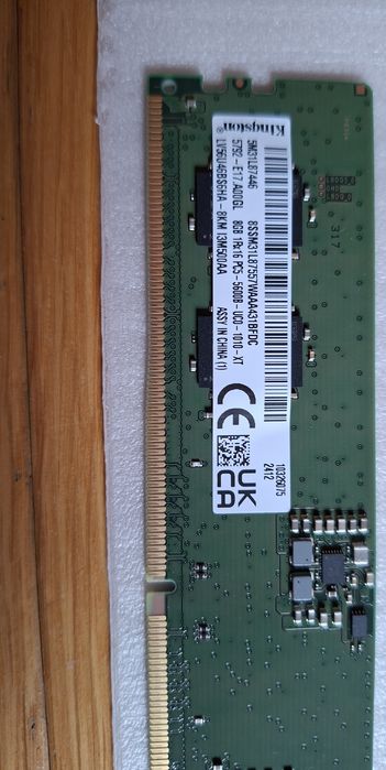 RAM памет 8 GB ×2=16 GB