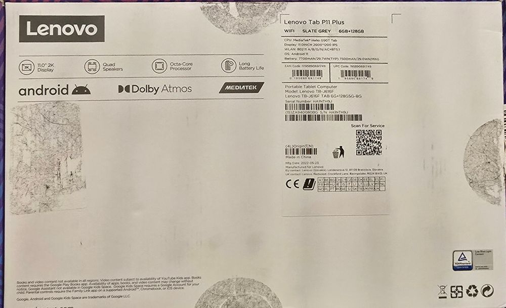 Tableta lenovo tab p11 plus