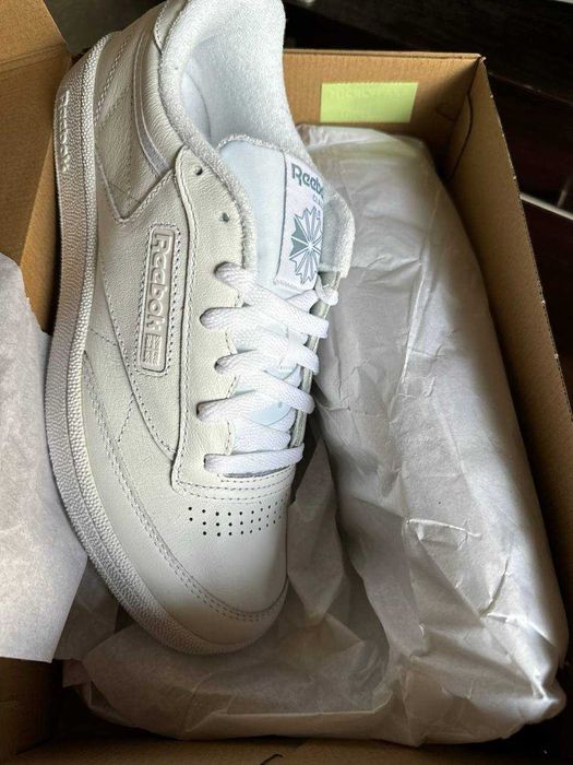 Кроссовки мужские Reebok Club C85! Новые в коробке! Оригинал!