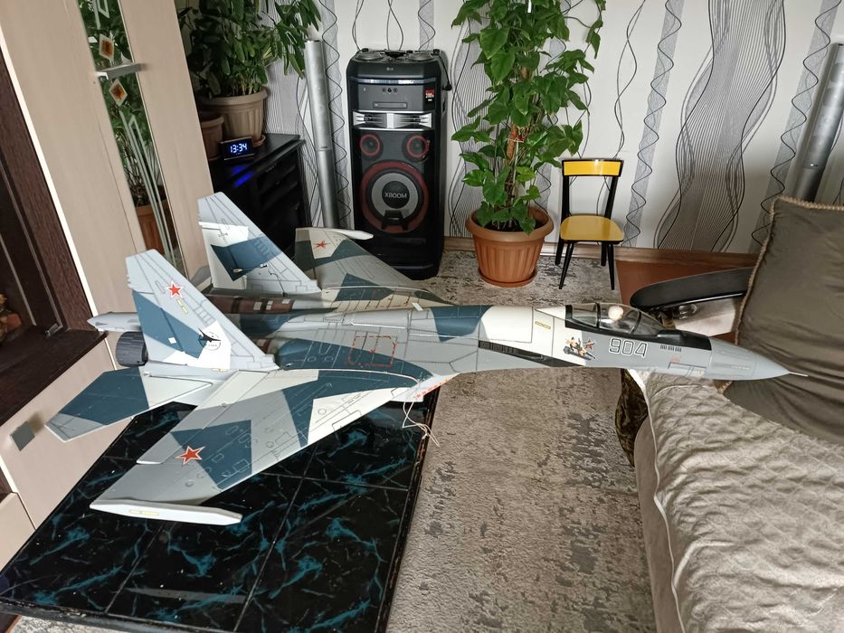 Р/У авиамодель самолета СУ-35