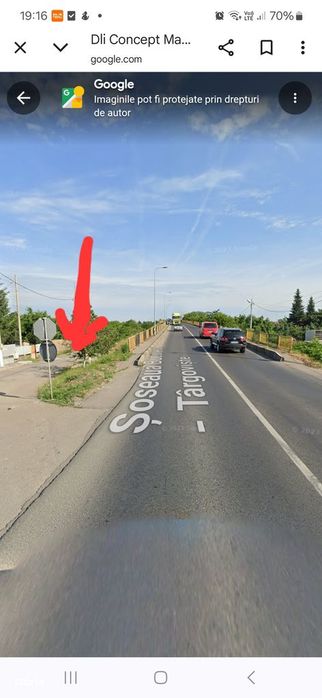 !!! Teren intravilan Buftea!!! Strada Bucuresti -Târgoviște!!!