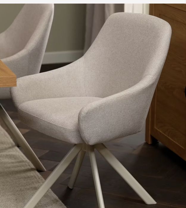 Scaun rotativ ROSTRUP bej