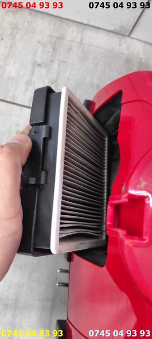 aspirator samsung rosu SC45T0 2 filtre HEPA COMPLET si functional