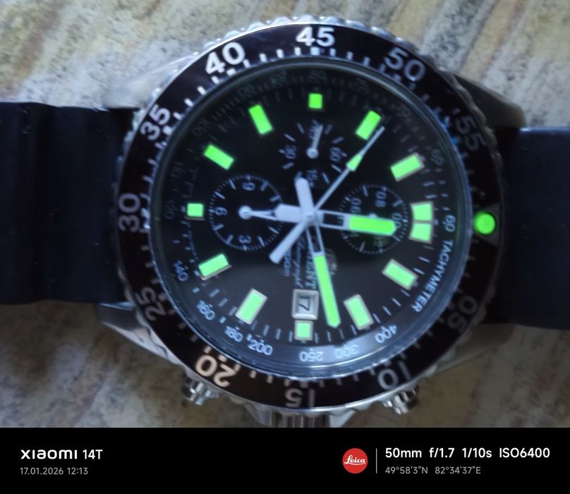 ORIENT CAPTAIN. Часы механические Япония.