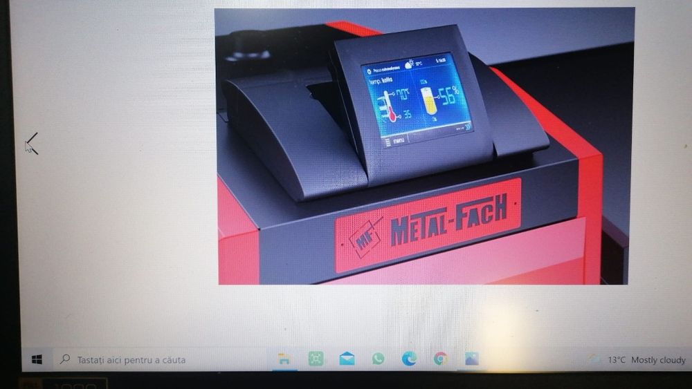 Centrală Automată METAL FACH 50kW – SEE-BIO Classic + Sondă Lambda