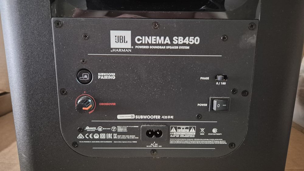 Саундбар JBL Cinema SB450