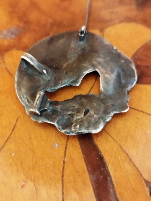 Brosa/pandantiv art nouveau argint 17g