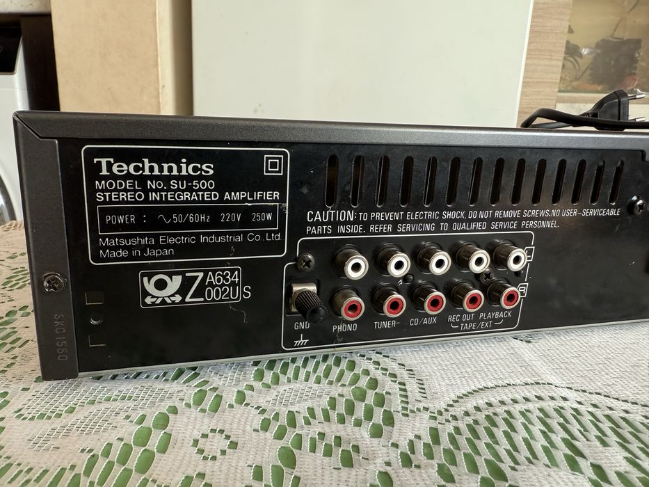 Technics SU-500 като нов