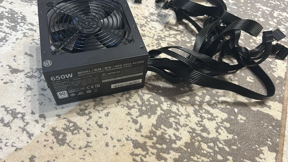 Продам БП на 650 вват Cooler master MWE 650