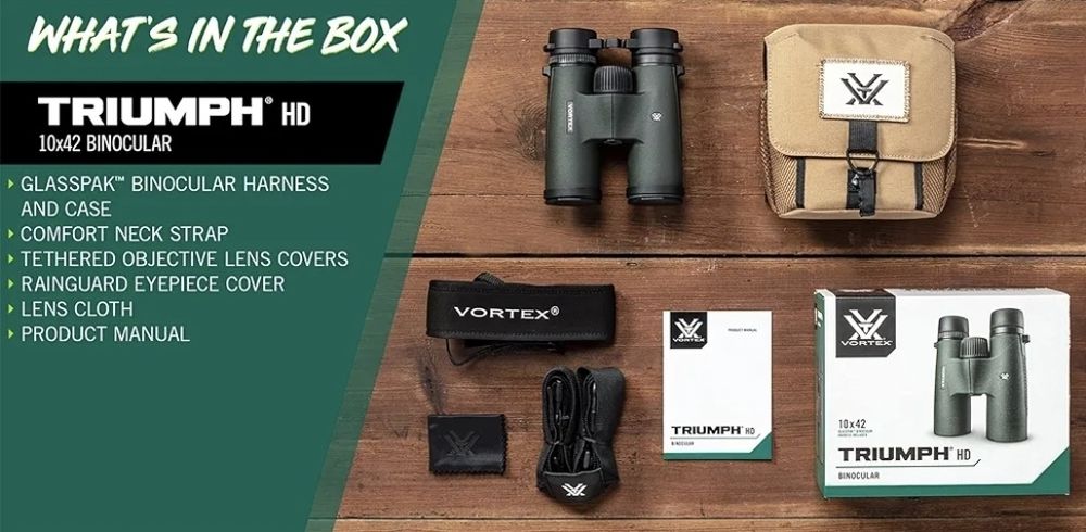 Vortex triumph HD 10×42 American brand