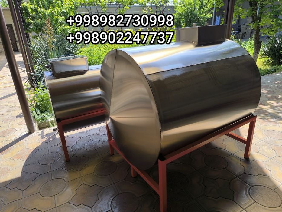 Нержавейка Бочка. Бак. Ёмкость лист 2 мм/ 3 мм