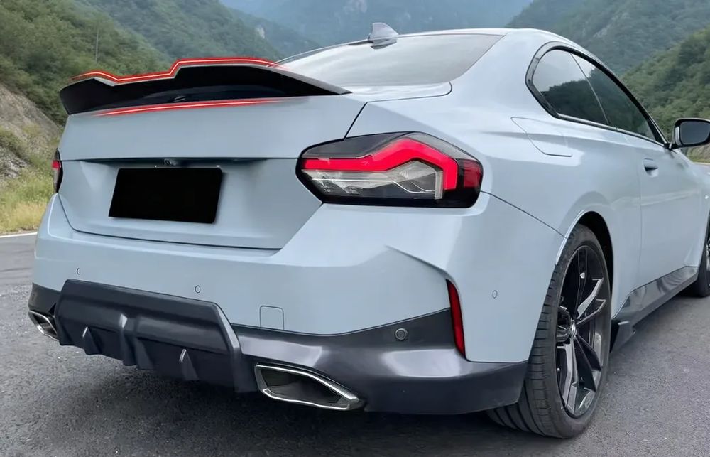 Спойлер за багажник за BMW G42 (2022+) coupe M-Performance - черен гланц