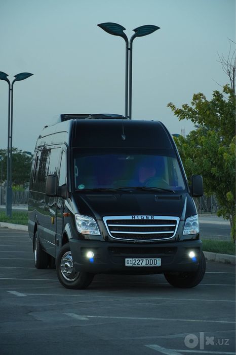 Микроавтобус. Транспорт. Higer . Mersedes sprinter. Заказ. На заказ.
