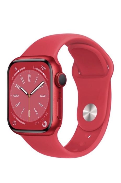 Apple watch 7, красный