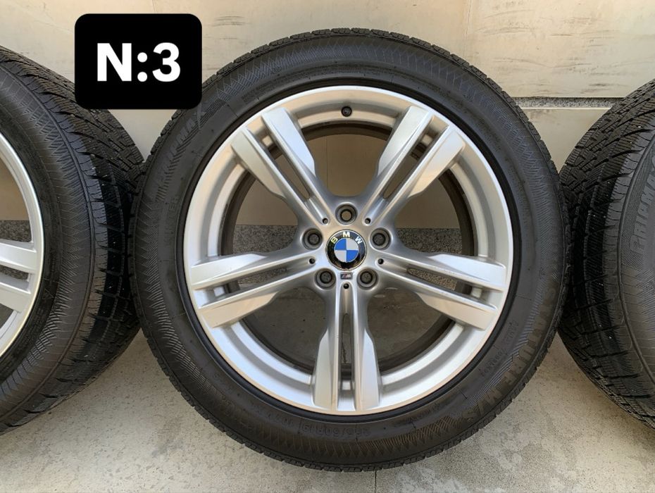 Оригинални джанти BMW X5 X6 F15 F16 E70 зимни гуми 255/50R19 285/45R19