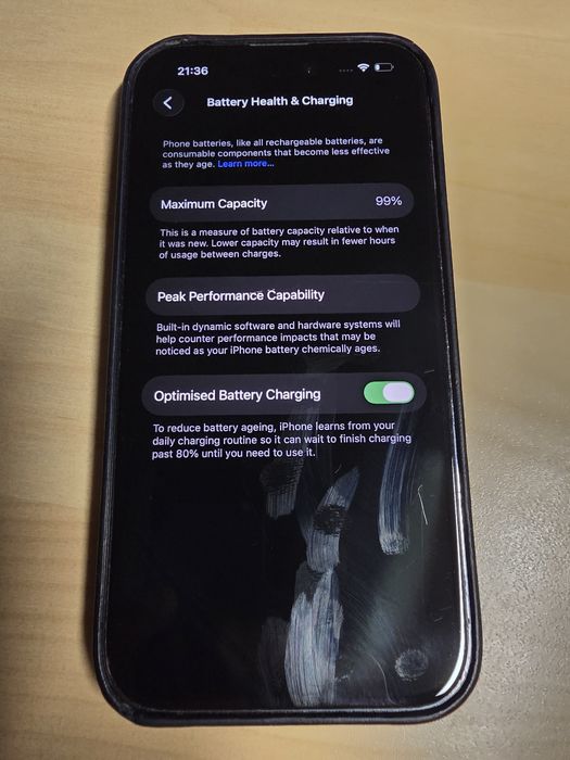 Iphone 14 pro purple culoare rara baterie 99% + casti pro