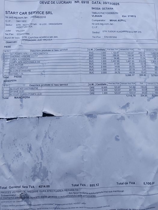 Vânzare Skoda Octavia 3