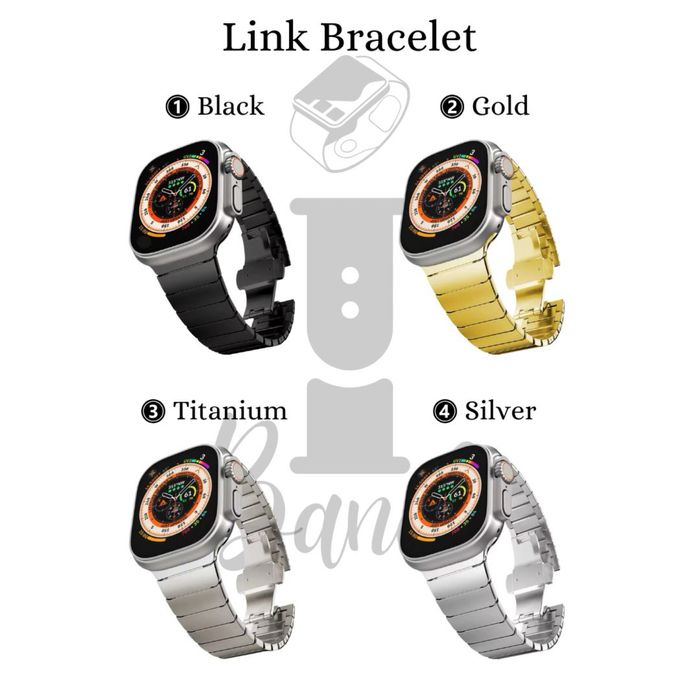 Стоманени каишки Link Bracelet за Apple Watch ULTRA/SE/11/10/9/8/7/6