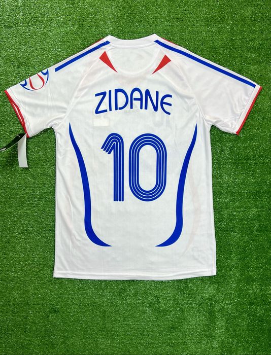 Ретро футболна фланелка на Зидан/Франция/Zidane/06/07