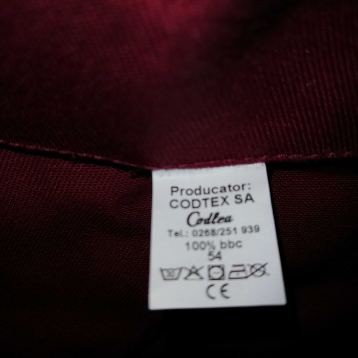 Costum salopeta /lucru /munca cu pieptar ,mărime 50-54 , NOU