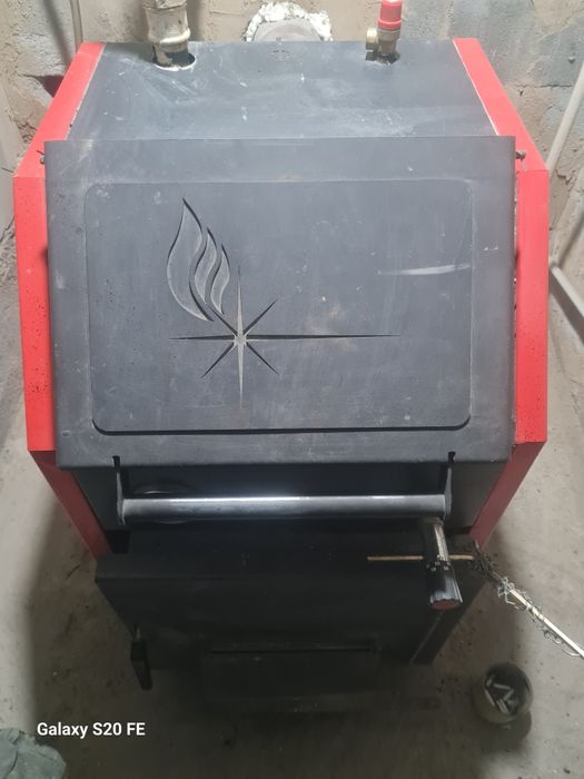 Умная угольная печь котёл на 150кв/м