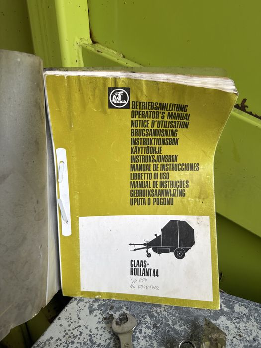 Presa baloti rotunzi claas rollant 44 nu deutz welger kuhn fella vicon