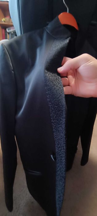 Мъжки Черен Костюм ХL