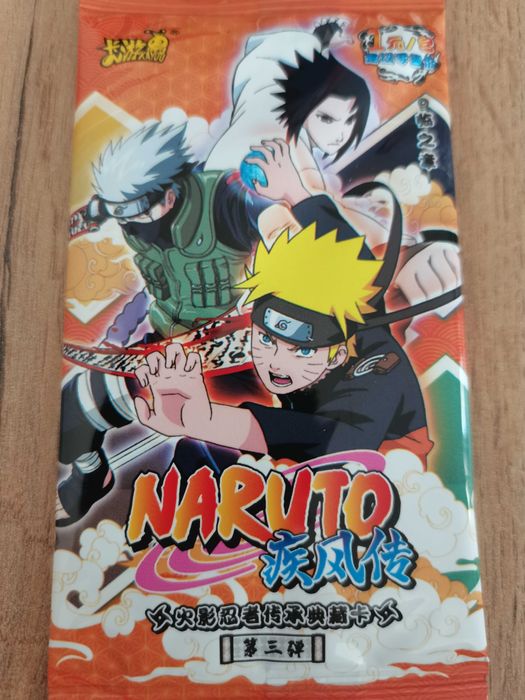 NARUTO карти за игра неразпечатани