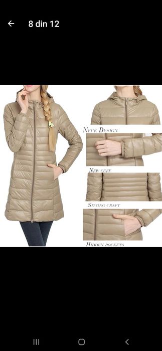 Geaca dama parka