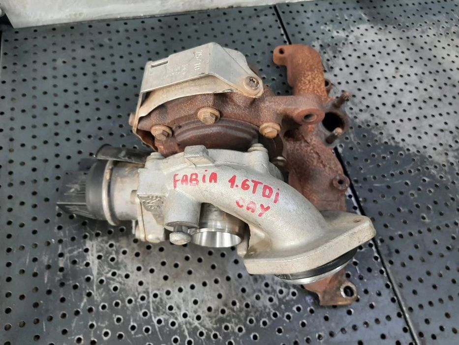 Turbina 1.6 tdi cay vw golf 5 6 skoda fabia 2 octavia 2 seat altea leon audi a3 03l353016h bv39f-0099