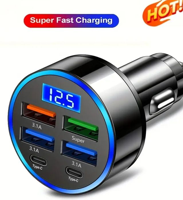 Единственото зарядно, което ти трябва.Превърни колата си в Power Bank!