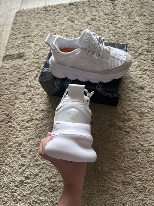 Versace Chain Reaction 43 White