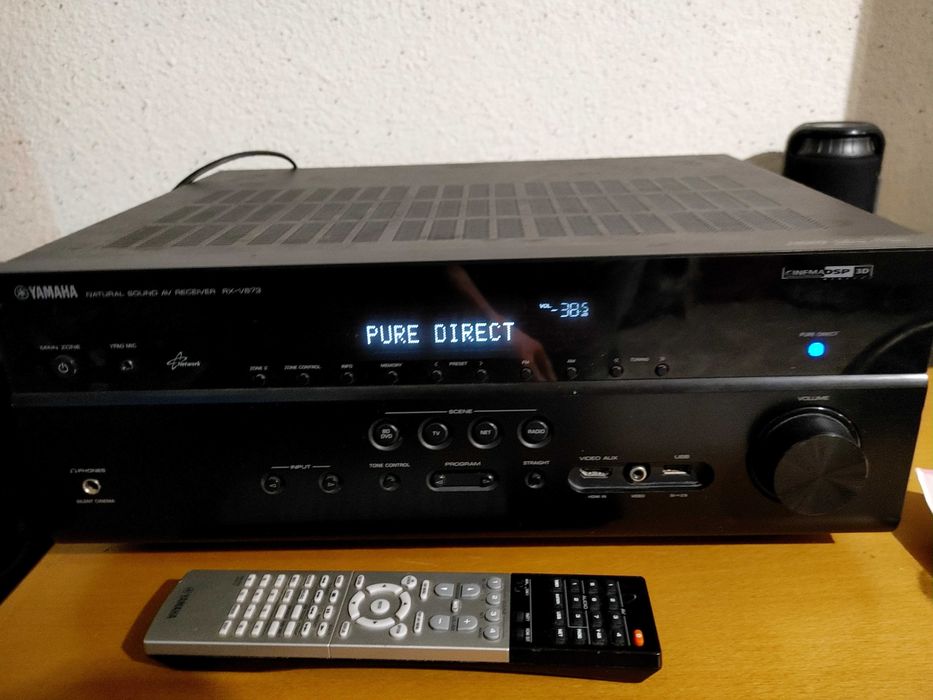 Yamaha RX-V673 със дефектен DSP chip