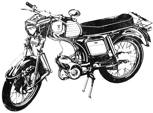 Motoreta Mobra Super 50