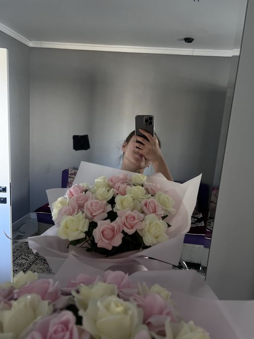 Цветы букеты мыльные розы