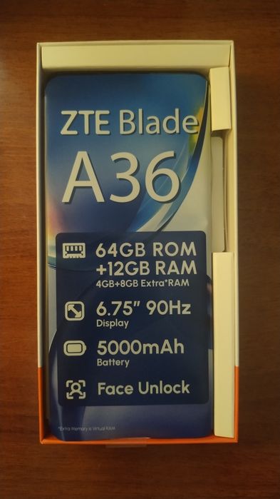 ZTE Blade A36 64GB 90Hz
