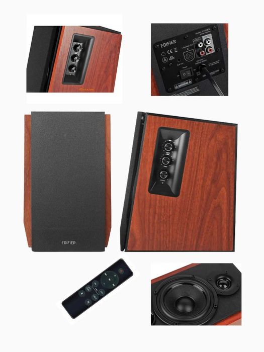 продам новый Edifier R1700BTs brown/Bluetooth/AUX/Sub OUT/66 ватт