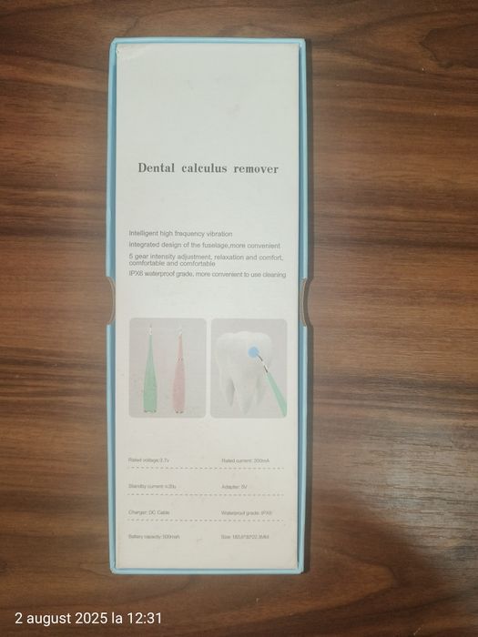 Vând dispozitiv de îndepărtare tartru dentar