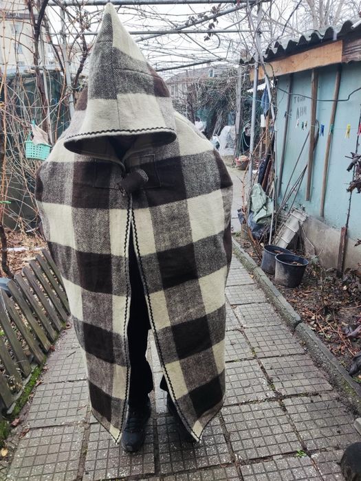 Мъжки вълнен ямурлук