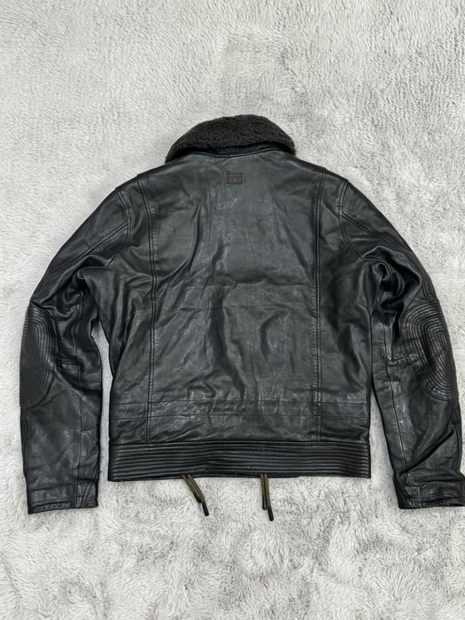 Мъжко яке от естествена кожа G-STAR RAW . Размер S